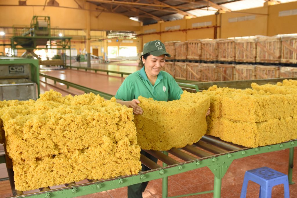 Giá cao su hôm nay 5/6: Biến động trái chiều